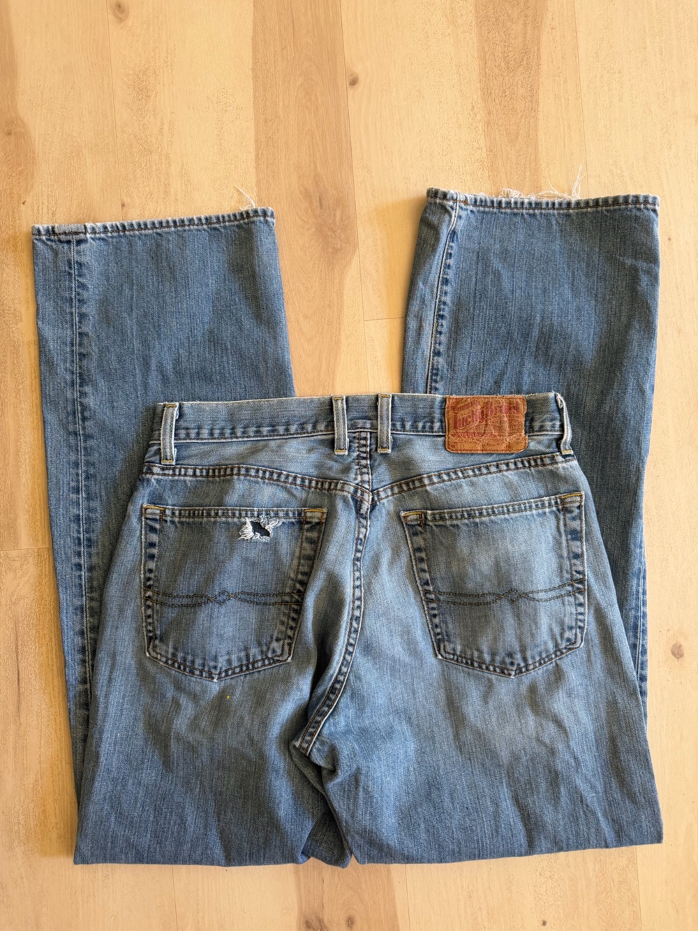 Vintage Lucky Brand Women’s 181 Bootleg Boot Cut Jeans Blue Size 31 Y2K 90’s